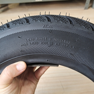 Υψηλή περιεκτικότητα σε καουτσούκ 3.50-10 TL Τεμάχιο μοτοσυκλέτας για σκούτερ απευθείας παραγωγή