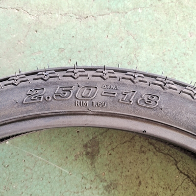 6pr/8pr Nature Rubber Steel Νάιλον ελαστικά μοτοσυκλέτας 2.50-18 Καλύτερο