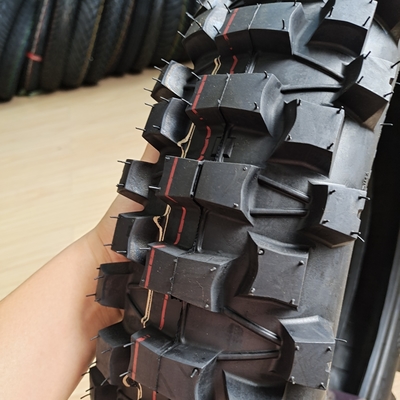 OEM 4.10-18 110/100-18 Τεχνη μοτοσυκλέτας τροχούς με 35% περιεκτικότητα σε καουτσούκ