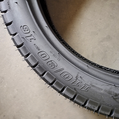 110/90-16 Ελαστικό μοτοσυκλέτας TT TL με 6PR/8PR Ply Rate και 150km/h Speed Rate