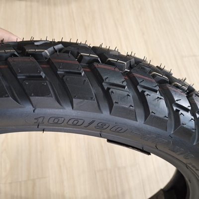 Ελαστικό για μοτοσυκλέτες Deep Design/ελαστικό OEM 100/90-17 110/90-17 TT/TL με περιεκτικότητα σε καουτσούκ 35%-55%