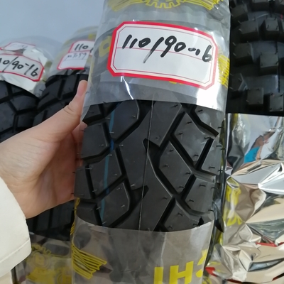 16 ιντσών 110/90-16 Χωρίς σωλήνες ελαστικά για μοτοσυκλέτες στο λιμάνι του Τσιντάο με πίεση αέρα 280kpa