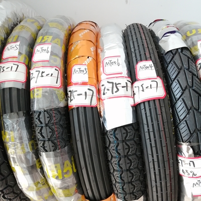 6 PR Ply Rating Qingdao Neumaticos Para Motocicleta 2.75-17 Ελκτρικό ελαστικό σκούτερ