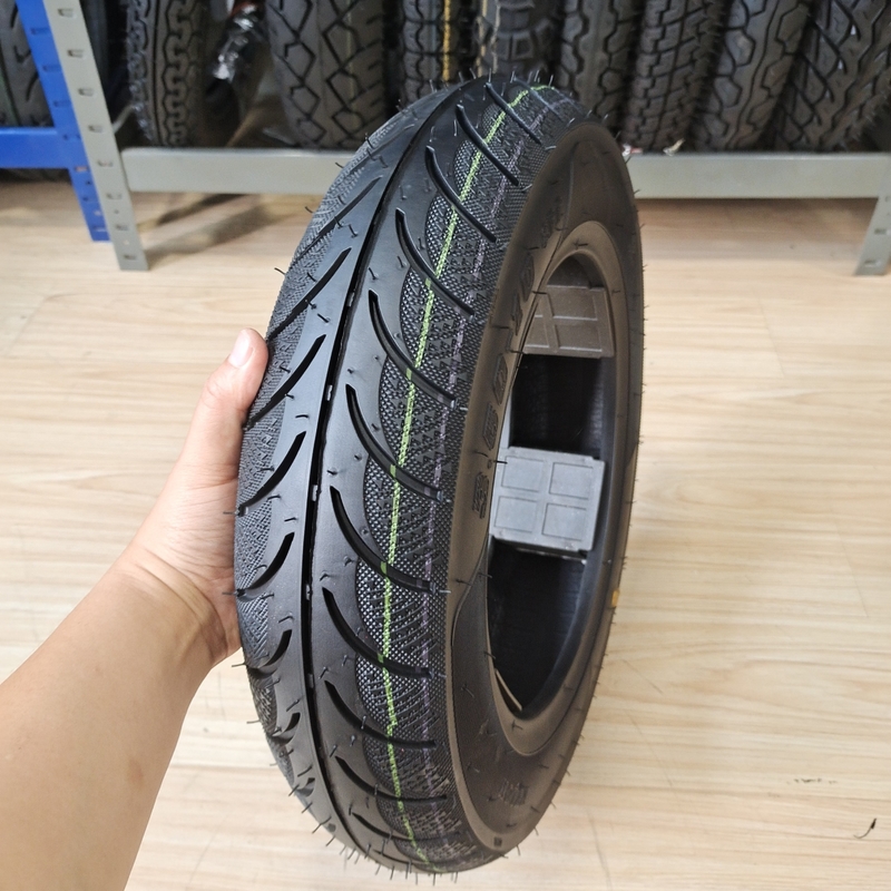 Υψηλή περιεκτικότητα σε καουτσούκ 3.50-10 TL Τεμάχιο μοτοσυκλέτας για σκούτερ απευθείας παραγωγή