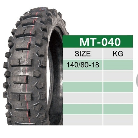 140/80/18 90/100/21 Ελαστικό μοτοσυκλέτας Enduro με μαλακή σύνθεση και 6pr/8pr Ply Rating